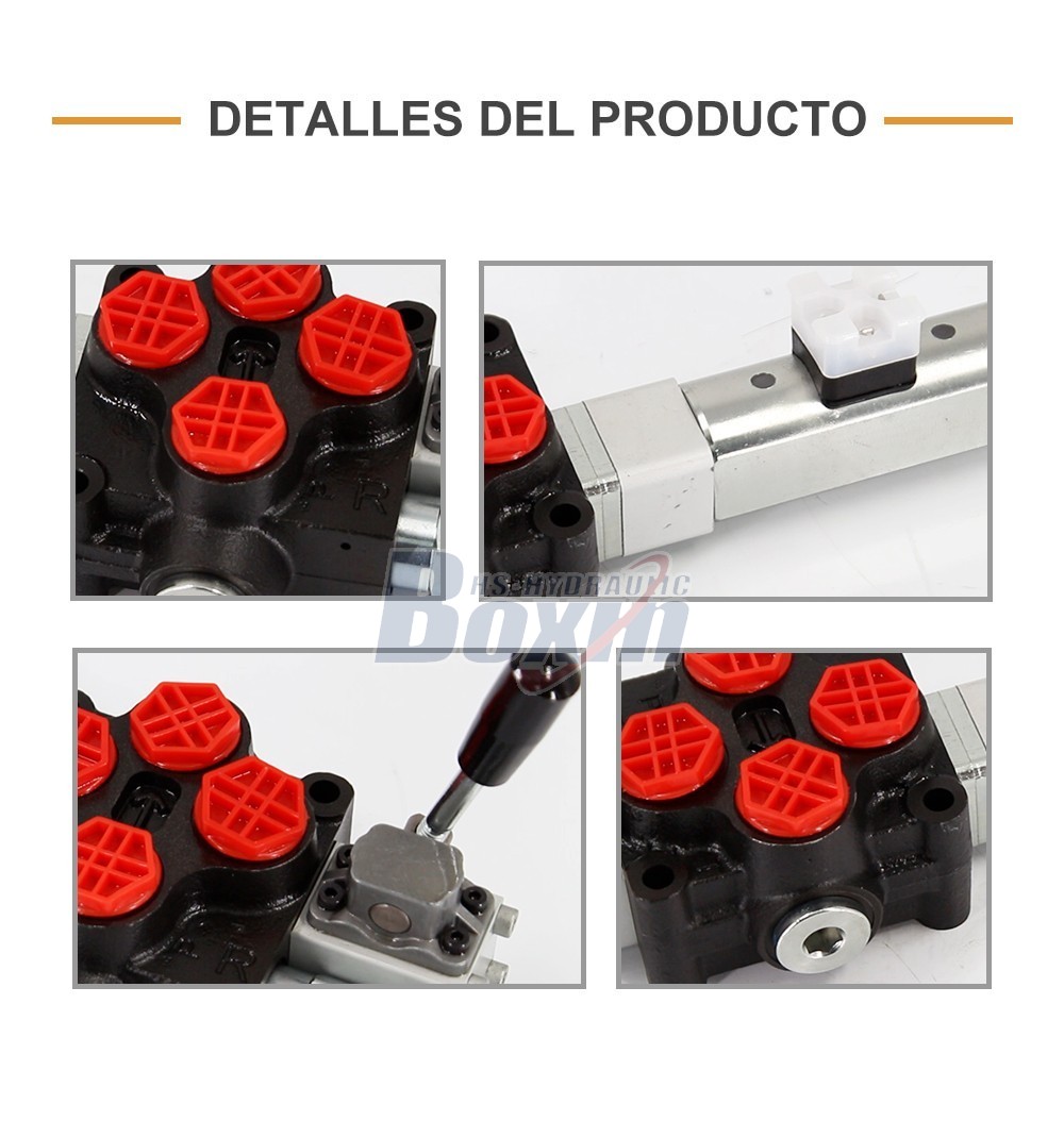 Factory Wholesale Q45 Solenoid and Manual 1 Spool Monoblock Valve